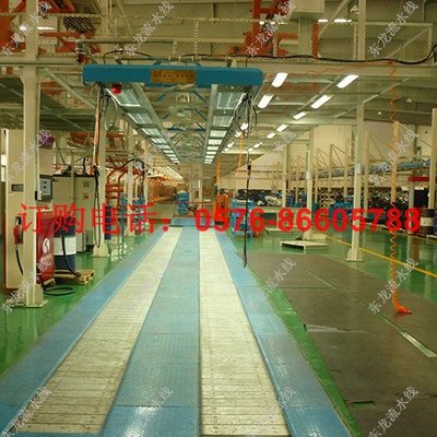 四轮车整车下线调试线