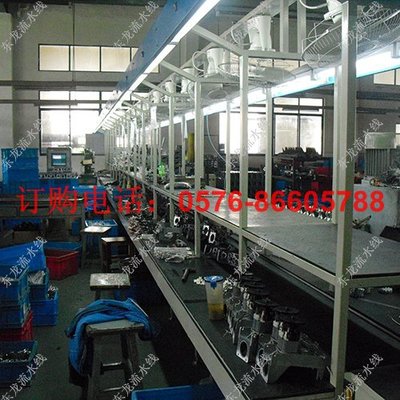 电机部件装配线